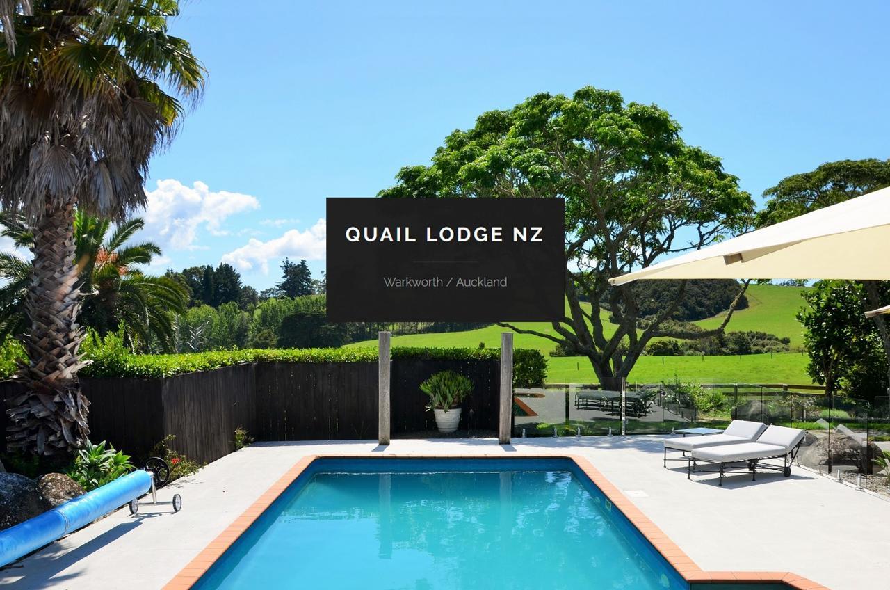 Quail Lodge Nz Snells Beach Exterior photo